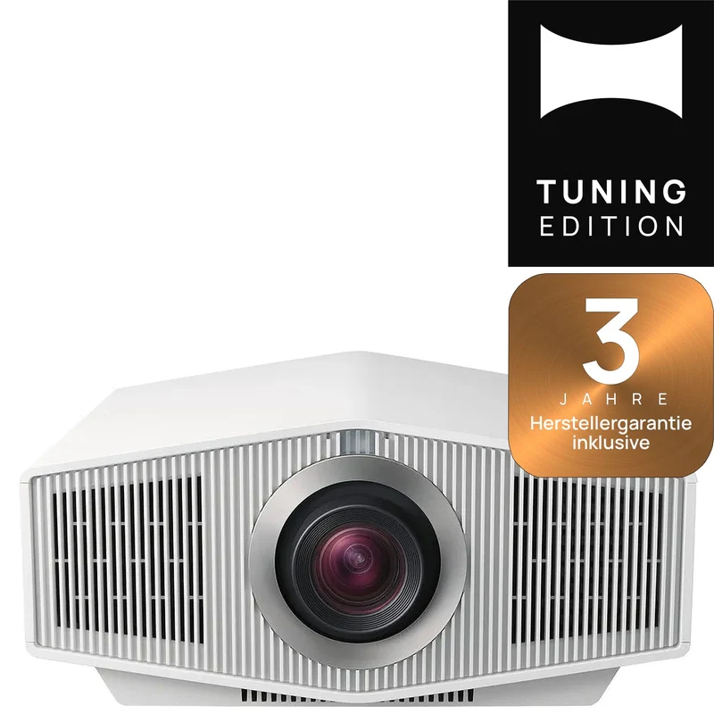 Sony BRAVIA Projektor 9 Weiß - 4K HDR Laser Beamer | HEIMKINO.de Tuning Edition