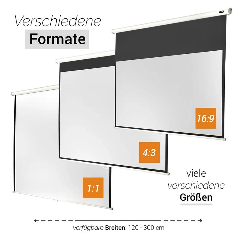 CELEXON Leinwand Rollo Economy 180x102