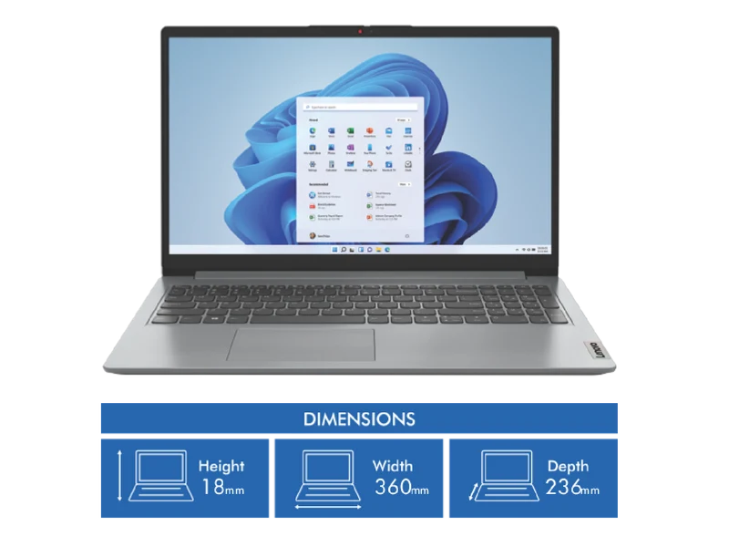 Lenovo Ideapad 1 15.6" Ryzen 5 16GB 512GB Laptop