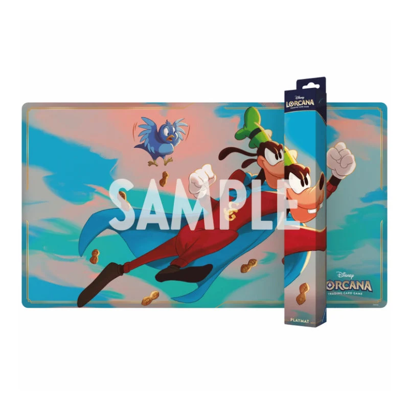 Ravensburger Disney Lorcana TCG S12 Wilds Unknown Playmat Super Goof
