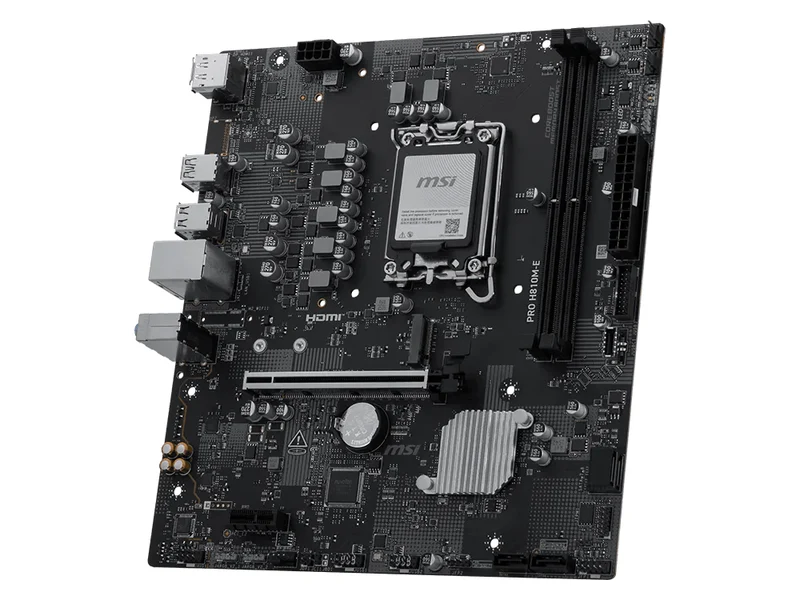 MSI PRO H810M-E LGA1851 DDR5 mATX Motherboard