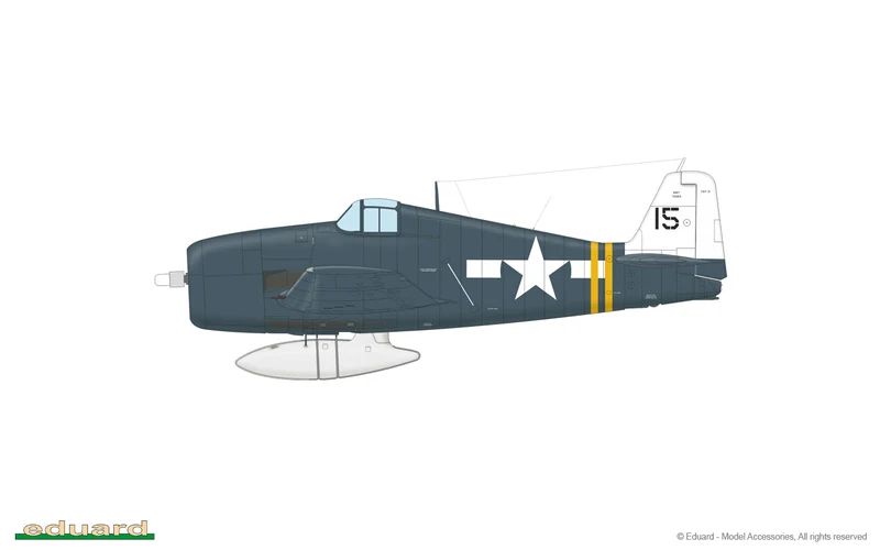 Eduard 1/48 F6F-5 Hellcat Late Model Kit