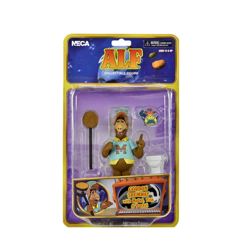 Neca Alf Toony Classic Baseball 6'' Scale Action Figure Collectible Toy