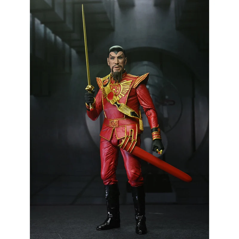 Neca Flash Gordon King 1980 Ultimate Ming 7'' Scale Action Figure Play Toy