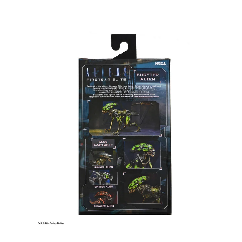 Neca Aliens: Fireteam Elite Burster 7'' Scale Action Figure Collectible Toy