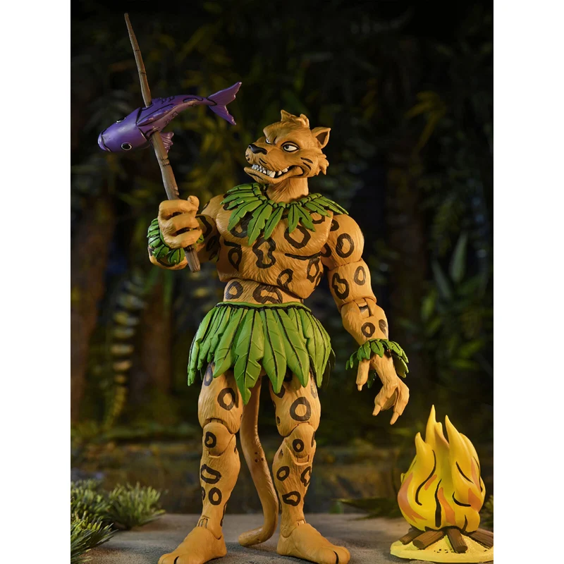 Neca TMNT Jagwar 7'' Scale Action Figure Playset Collectible Fun Play Toy 14+