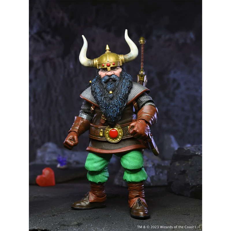 Neca Dungeons and Dragons The Good Dwarf Fighter Scale Action Figure Play Toy