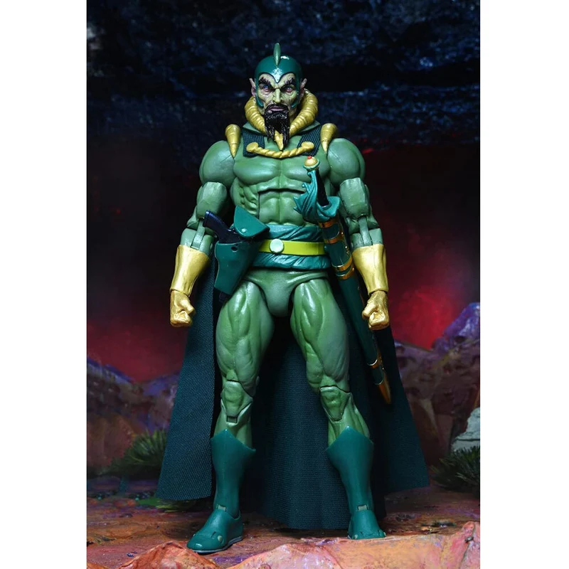 Neca Flash Gordon Ming The Merciless King 7'' Scale Action Figure Play Toy