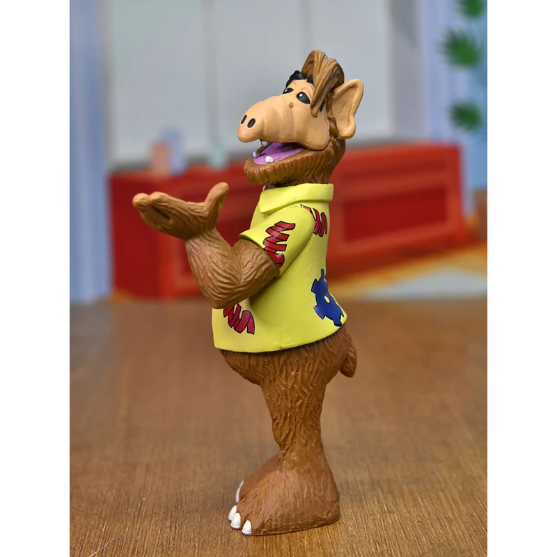 Neca 6'' Scale Alf Toony Classic With Saxophone Action Figure Fun Play Toy