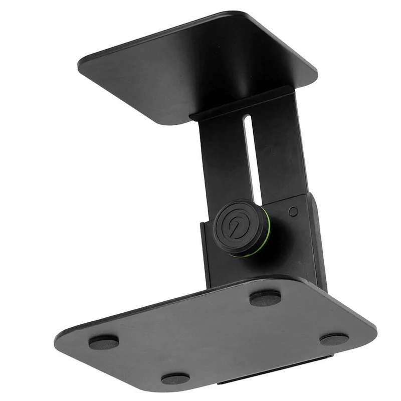 Gravity SP3102CB Compact 25cm Table Stand Storage Mount For Studio Monitor Black