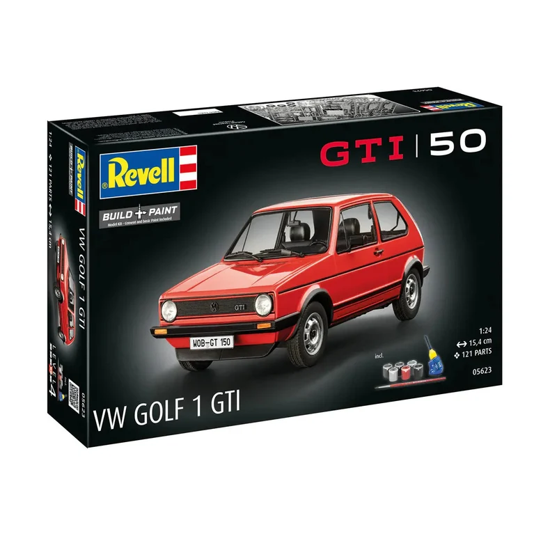 1/24 Gift Set VW Golf 1 GTI 50 Years
