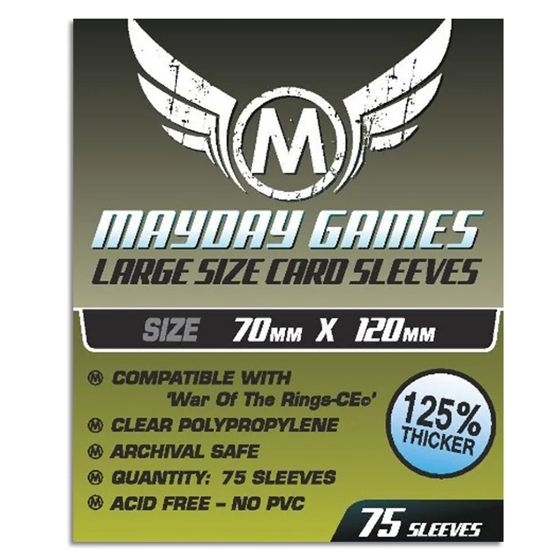 Mayday Games Mayday Sleeves Pack of 75 CT 70 X 120 MM Time Stories