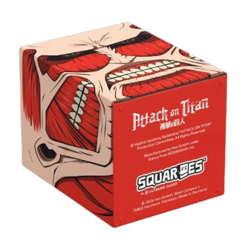 Ultimate Guard Squaroes Attack on Titan Colossal Titan Deck Box