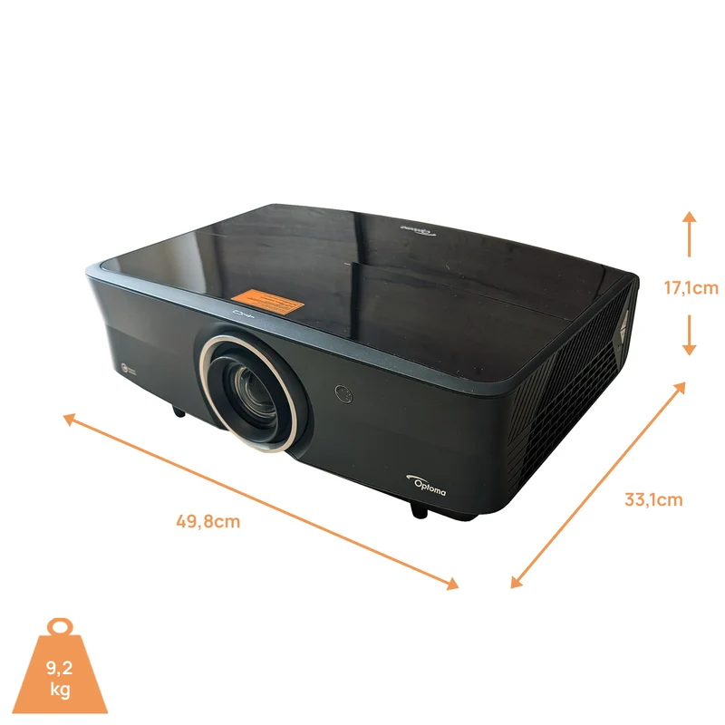 Optoma UHZ68LV - 4K HDR Laser Beamer | HEIMKINO.de Tuning Edition