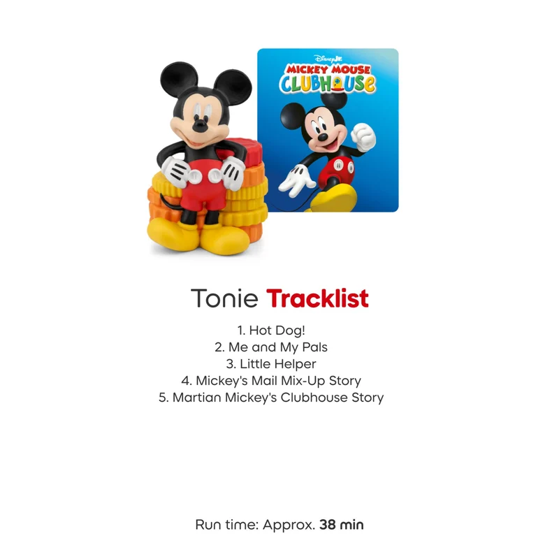 Disney - Mickey Mouse Clubhouse - Mickey Tonie Audio Character
