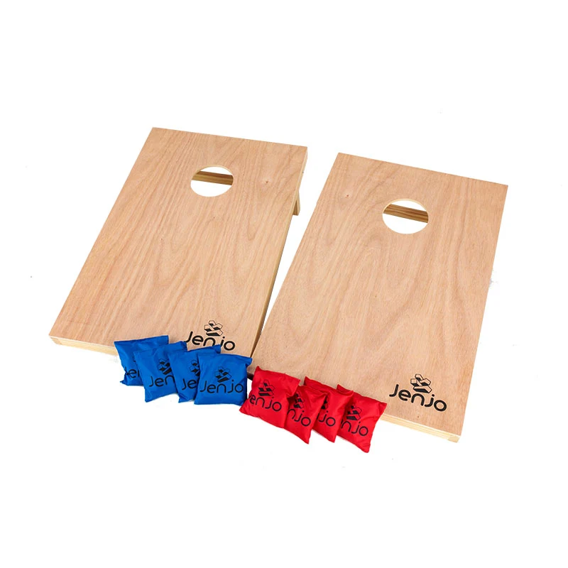 Jenjo Games Cornhole Boards & Corn Bags Toss Game Set
