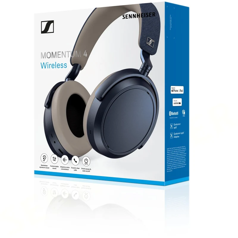 Sennheiser Momentum Wireless 4 (Denim) Over-Ear ANC Headphones