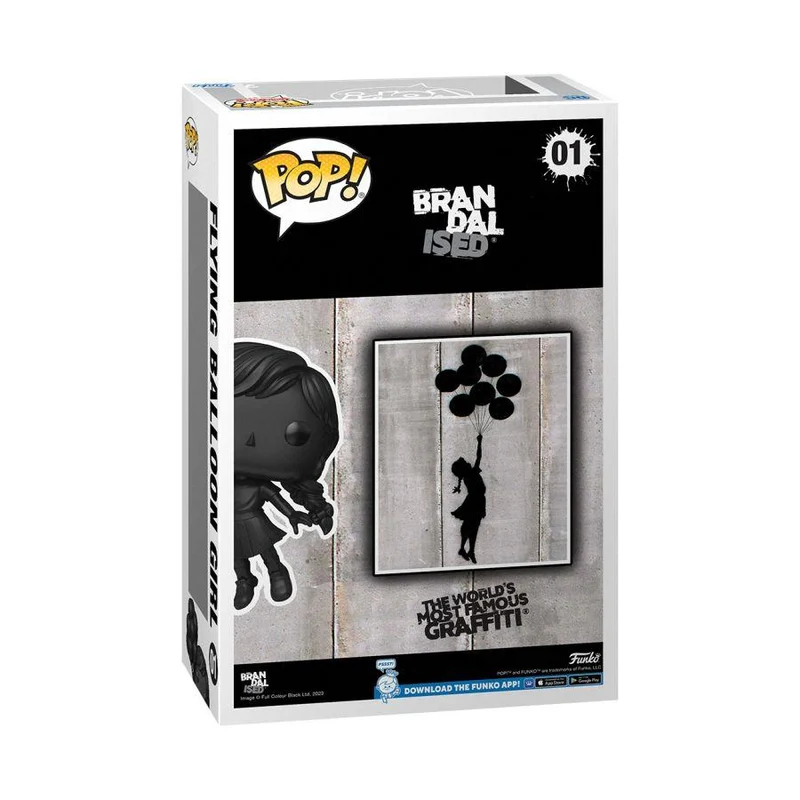 Brandalised - Flying Balloon Girl Pop! Art Cover