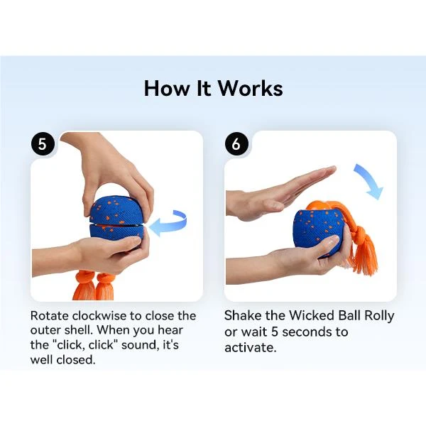 Cheerble Wicked Ball Rolly (Royal Blue)