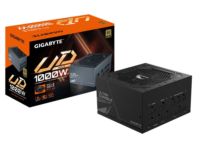 Gigabyte UD1000GM PG5 rev. v2 1000W 80+ Gold Fully Modular PCIe Gen 5.0 ATX Power Supply