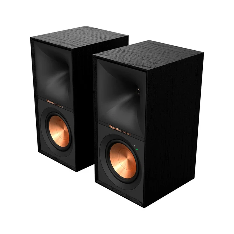 Klipsch R-50PM Powered Wireless Bluetooth Bookshelf 120W Speakers 2x (Black)