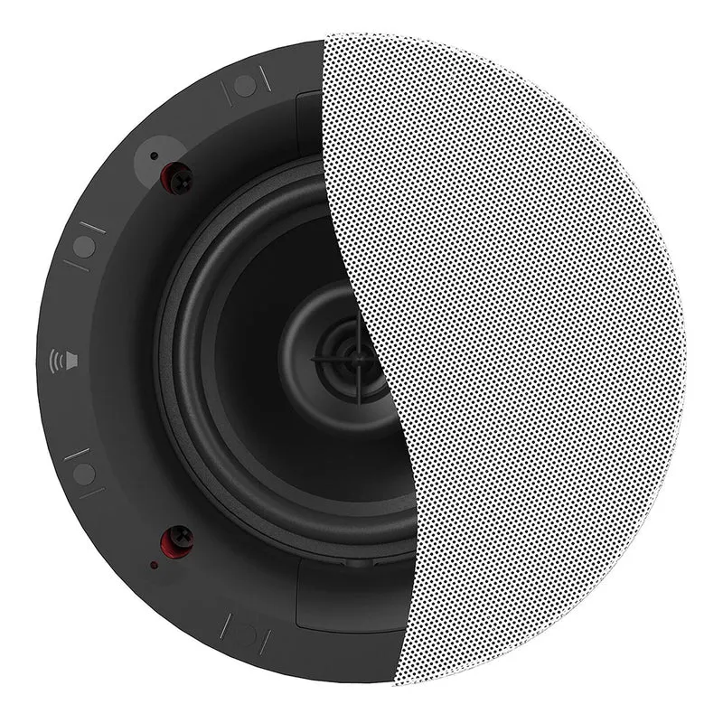 Klipsch DS-160CDT 6.5" In-Ceiling 200W Speaker with Pivoting Woofer/Tweeter (White)