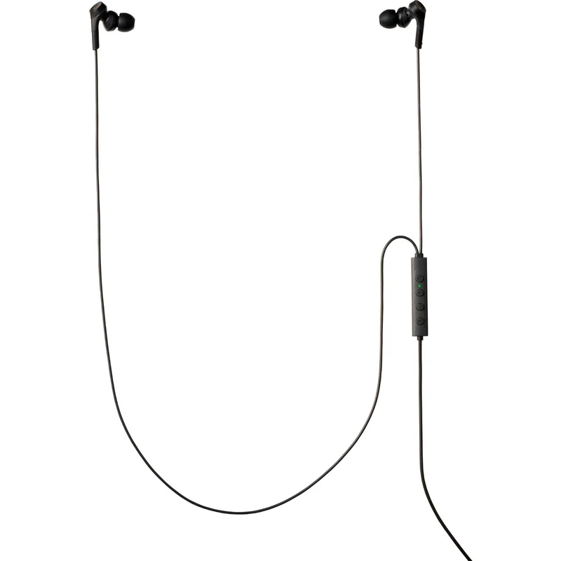 Audio-Technica ATH-CKS330NC USB-C Wired Noise Cancelling In-Ear Headphones (Black)