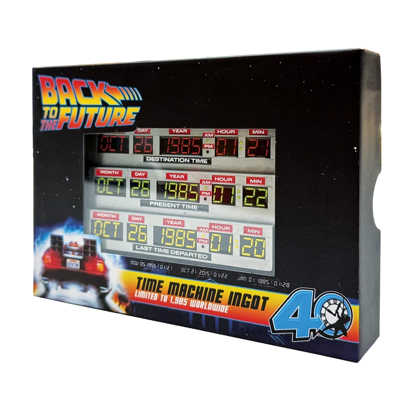Fanattik BTTF 40th Anniversary Time Circuits Ingot