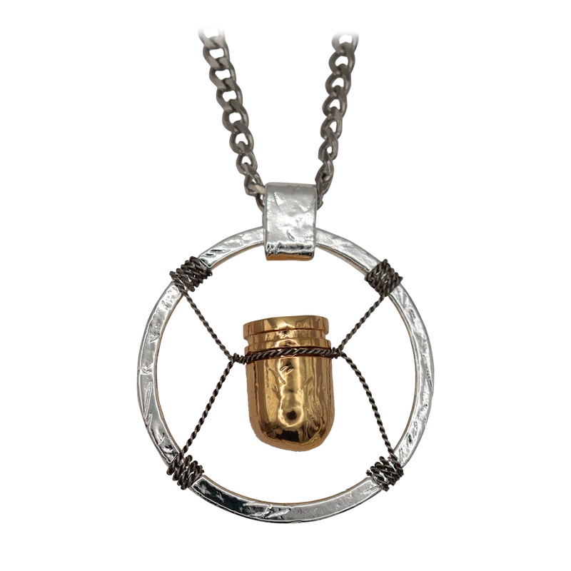 Fanattik Cyberpunk 2077 V's Bullet Necklace Precious Metal Variant