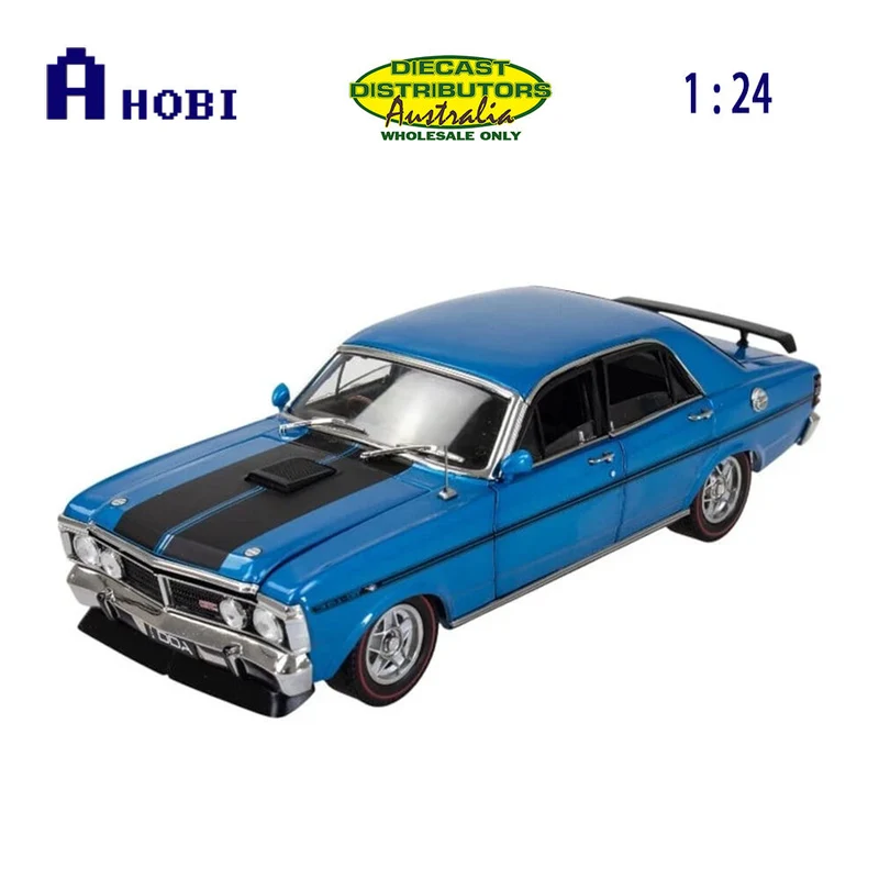 DDA 1:24 Scale Ford XY GTHO Falcon Electric Blue Car Diecast Model