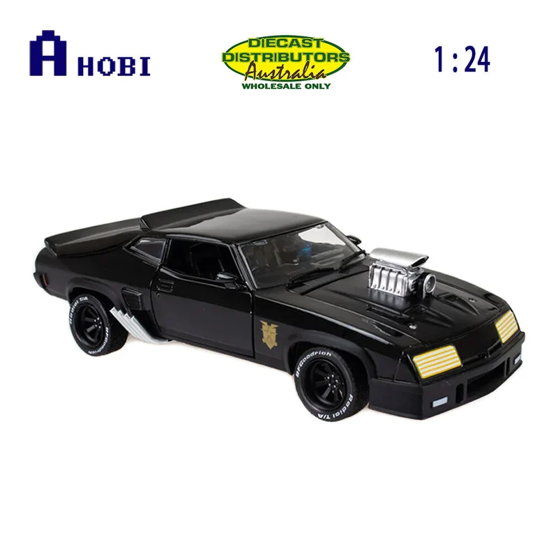 DDA 1:24 Scale Ford XB Falcon Last Of The V8 Interceptors Black Diecast Model