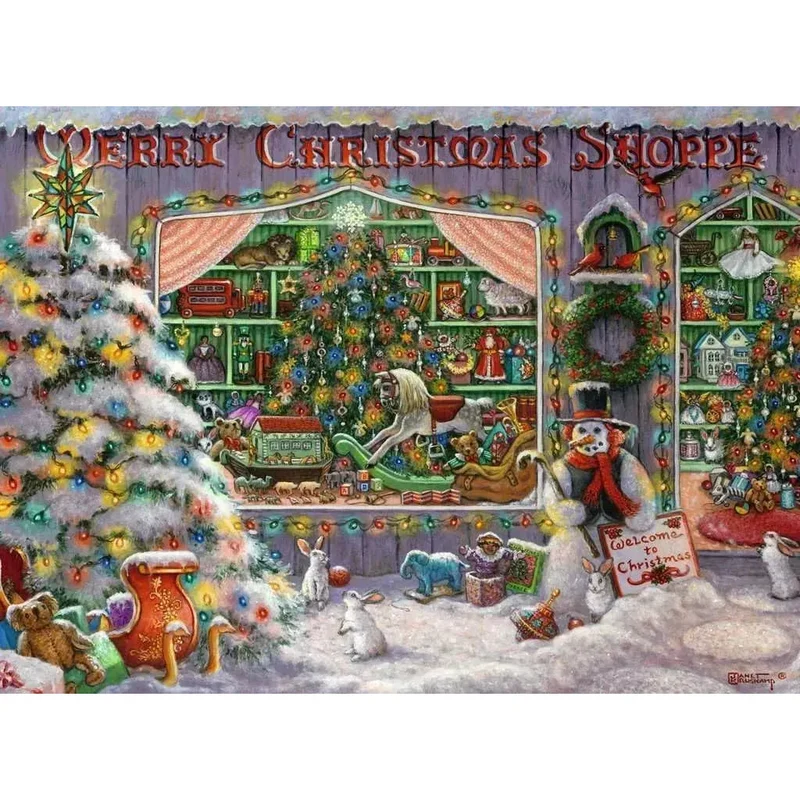 Ravensburger 500pc The Christmas Shop Puzzle