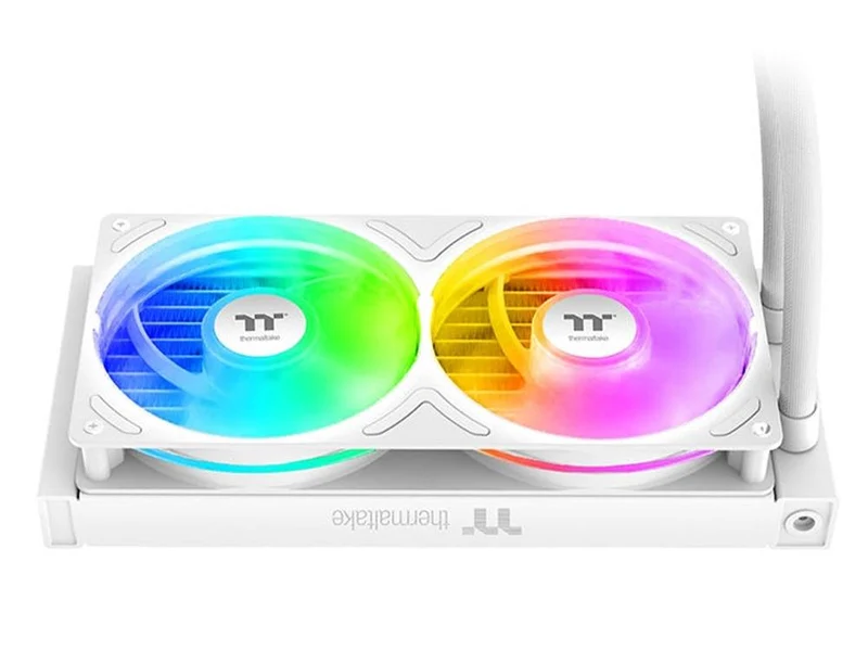 Thermaltake TH240 V3 ARGB Sync 240mm AIO Liquid CPU Cooler - Snow Edition