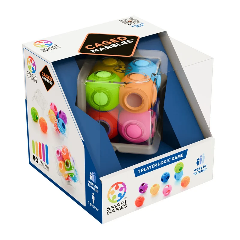 Smart Games Caged Marbles Puzzle Game