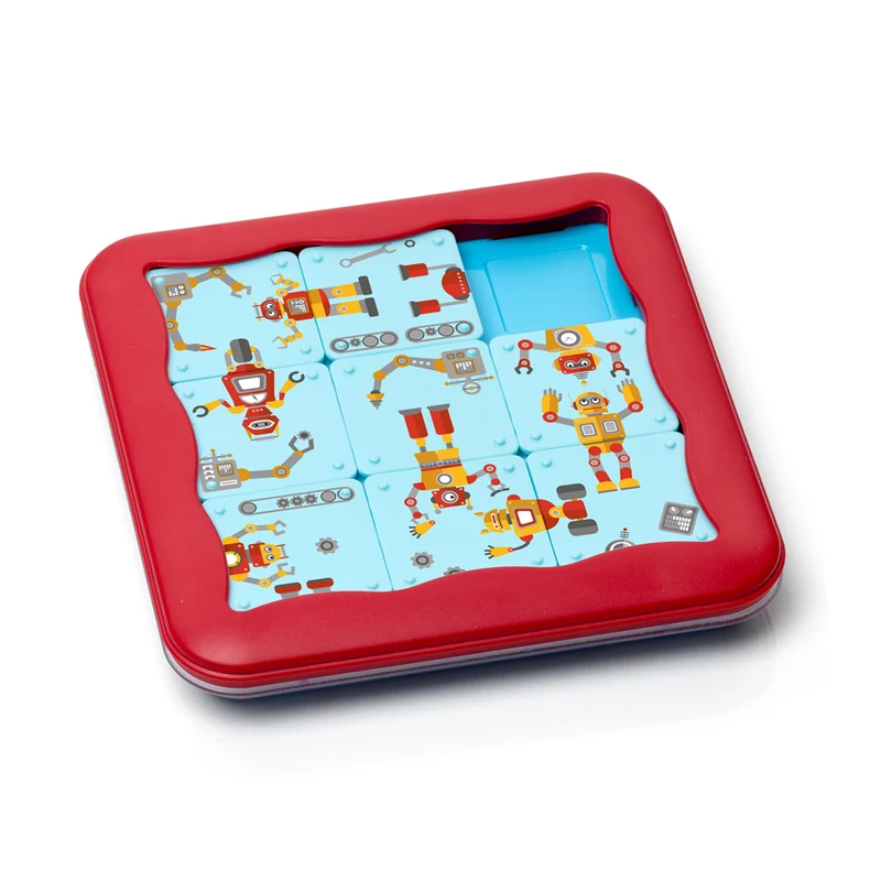 Smart Games Robot Slide Factory Puzzle Tile Game