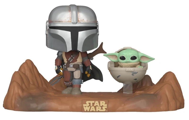 Funko Pop! Vinyl - Star Wars: The Mandalorian - Mandalorian & Child Movie Moment