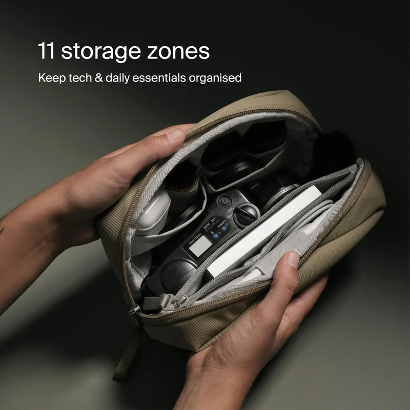 Urth Zeolite Tech Organiser (Beige)