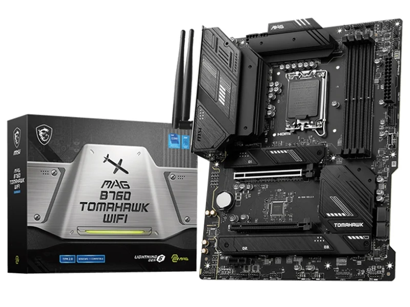 MSI MAG B760 Tomahawk WiFi DDR5 ATX Motherboard