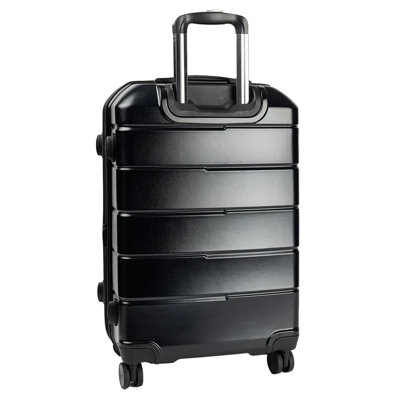 Olympus Artemis Hard Shell ABS+PC Luggage Set in Jet Black (3 Piece Set)