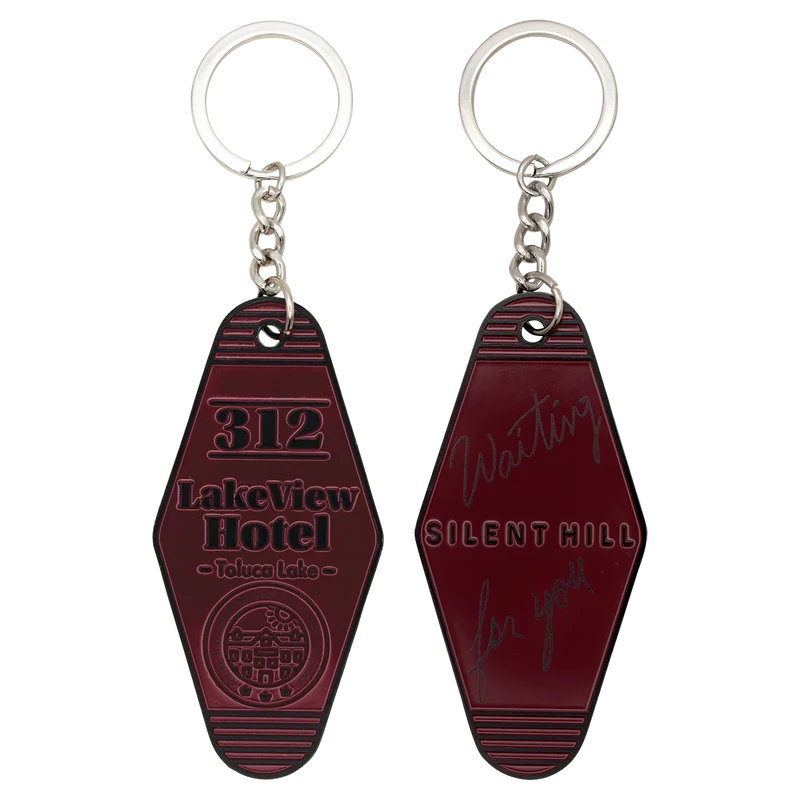 Fanattik Limited Edition Silent Hill 2 - Hotel Keychain - Red Edition