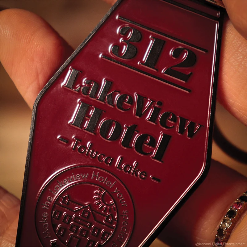 Fanattik Limited Edition Silent Hill 2 - Hotel Keychain - Red Edition