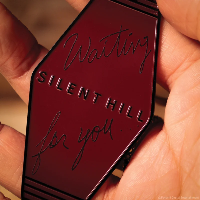 Fanattik Limited Edition Silent Hill 2 - Hotel Keychain - Red Edition