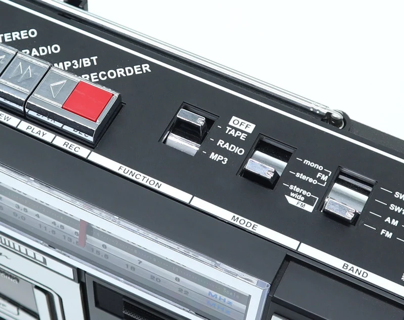Precision Audio PA-5000 Portable Bluetooth Cassette Player
