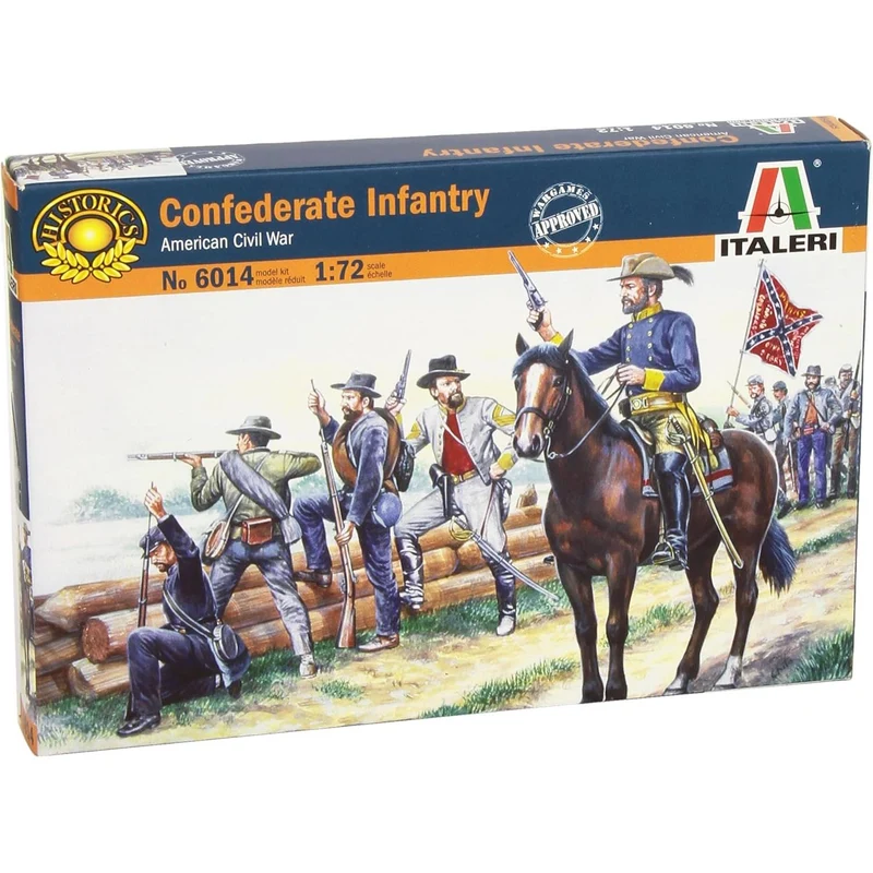 Italeri 1/72 Confederate Infantry American Civil War