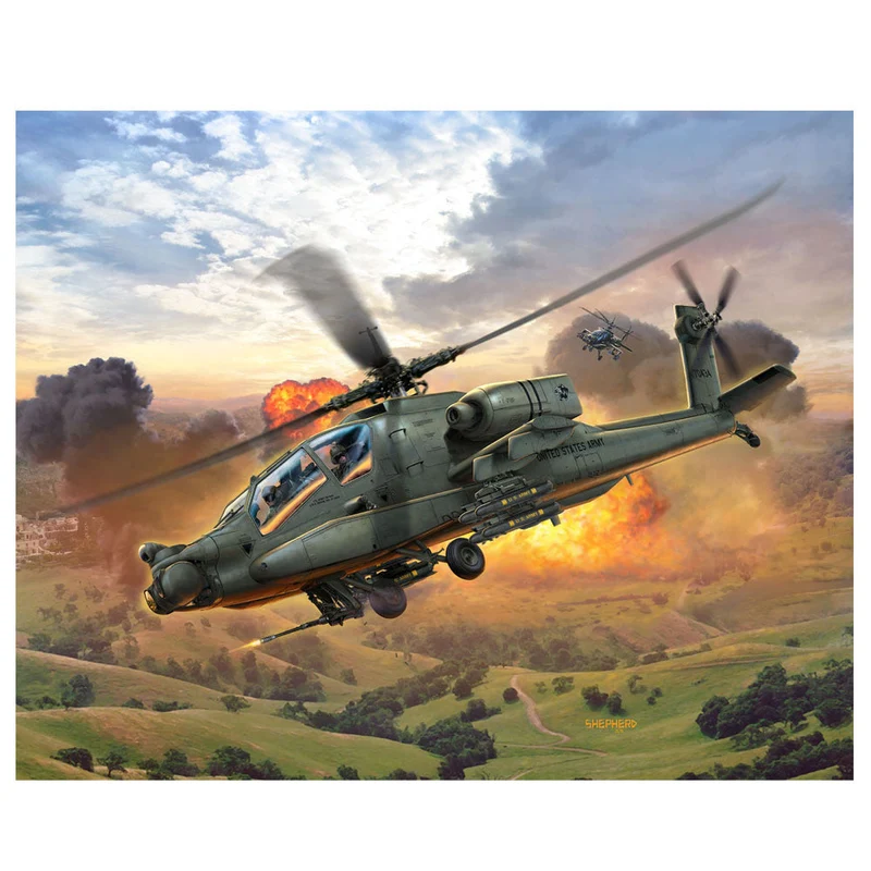 Revell 1/100 AH64A Apache