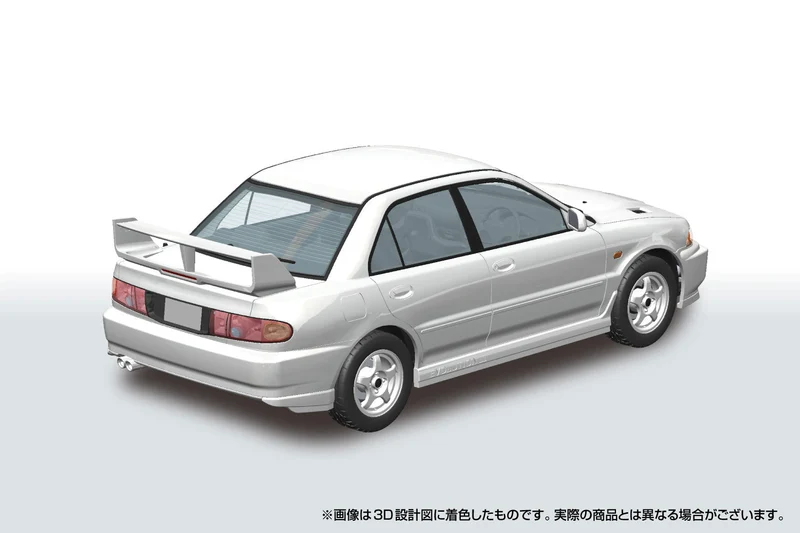 Aoshima 1/24 SNAP CE9A Lancer GSR Evolution III 1995 (Scotia White)