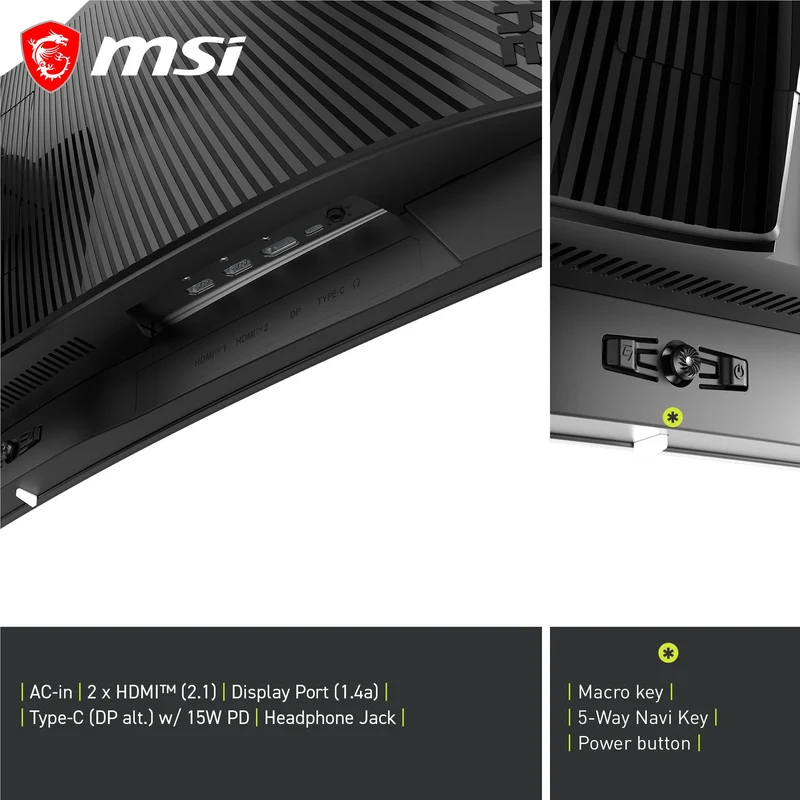 MSI MAG 341CQP X28 34" UWQHD 280Hz QD-OLED Gaming Monitor