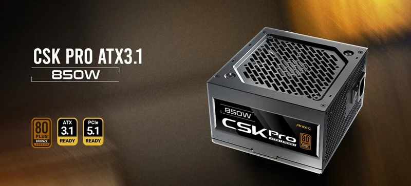 Antec CSK850 PRO Semi-Modular ATX 3.1 Power Supply