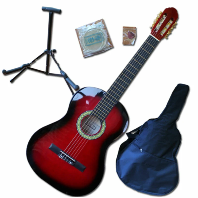 AXIOM Beginners Guitar Pack Full Size (Red)