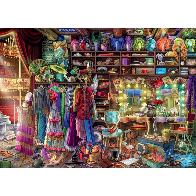 Ravensburger 1000pc Behind The Scenes Puzzle